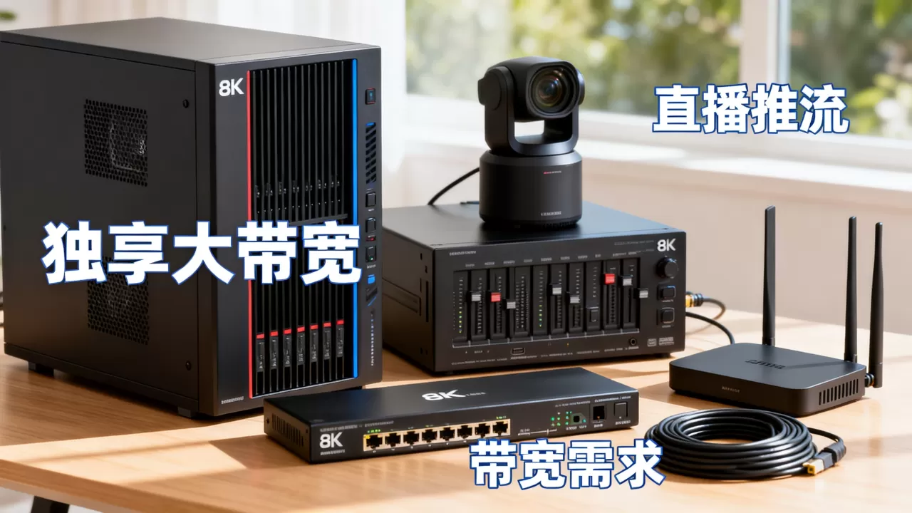 独享大带宽服务器对直播推流有何意义？，直播推流带宽多大合适