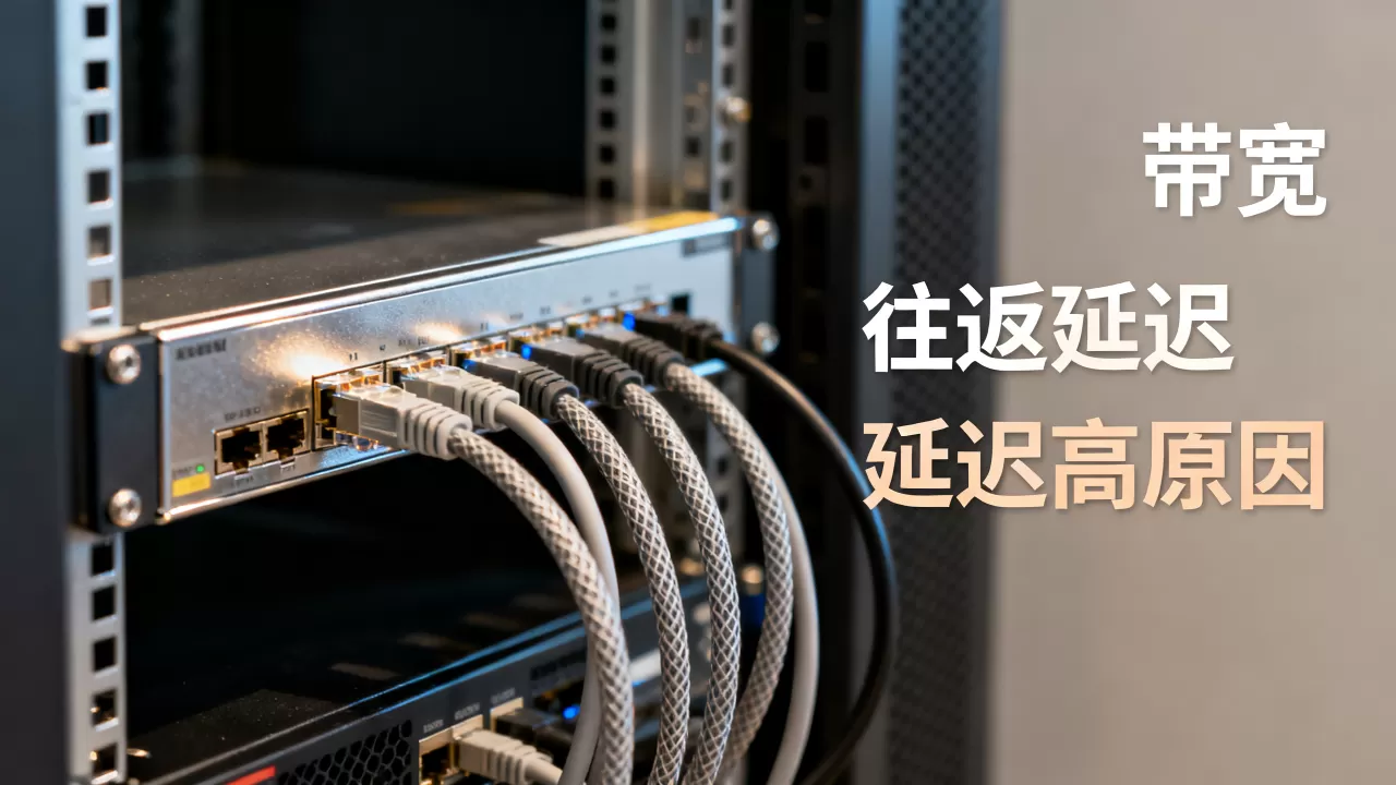 大带宽服务器带宽与往返延迟有什么关联？，大带宽延迟高是什么原因