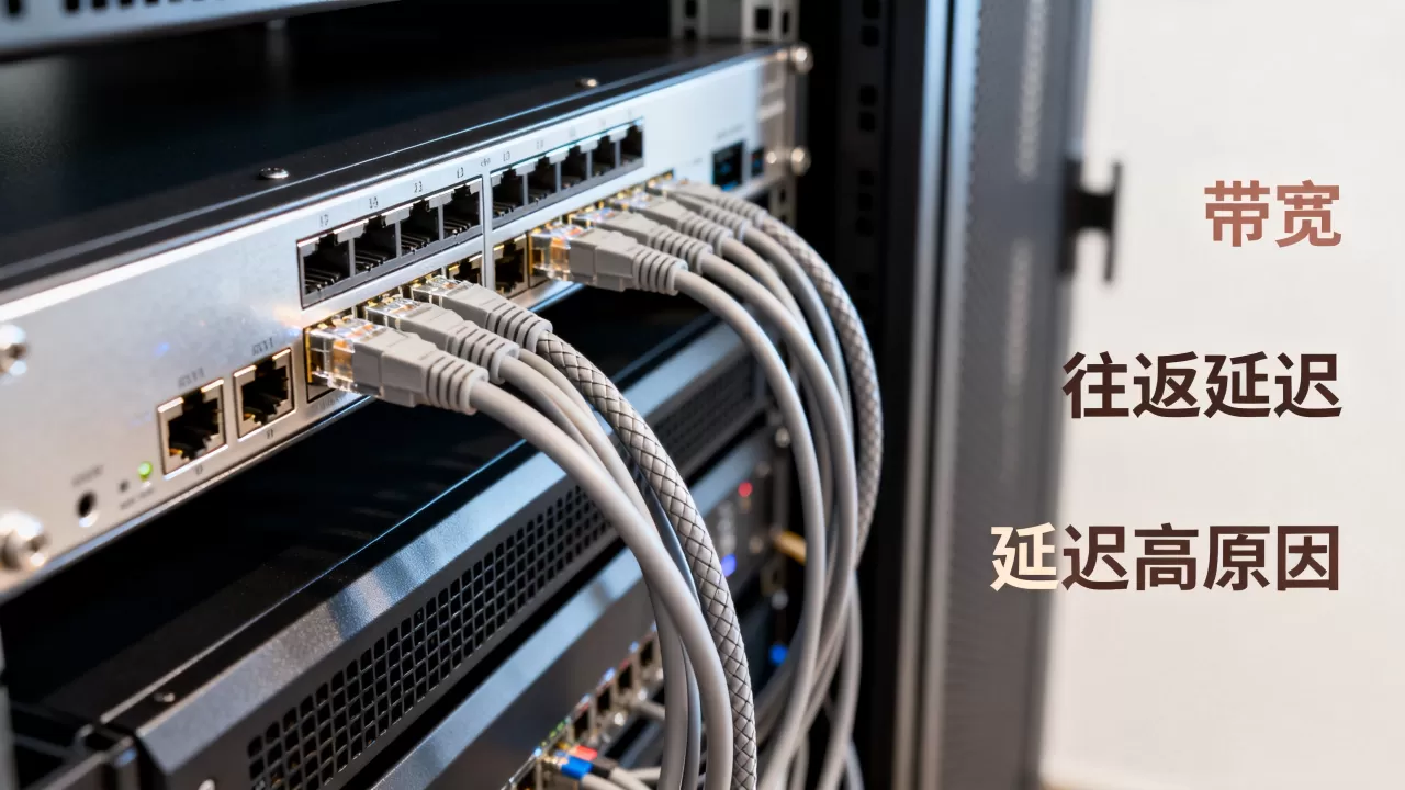 大带宽服务器带宽与往返延迟有什么关联？，大带宽延迟高是什么原因