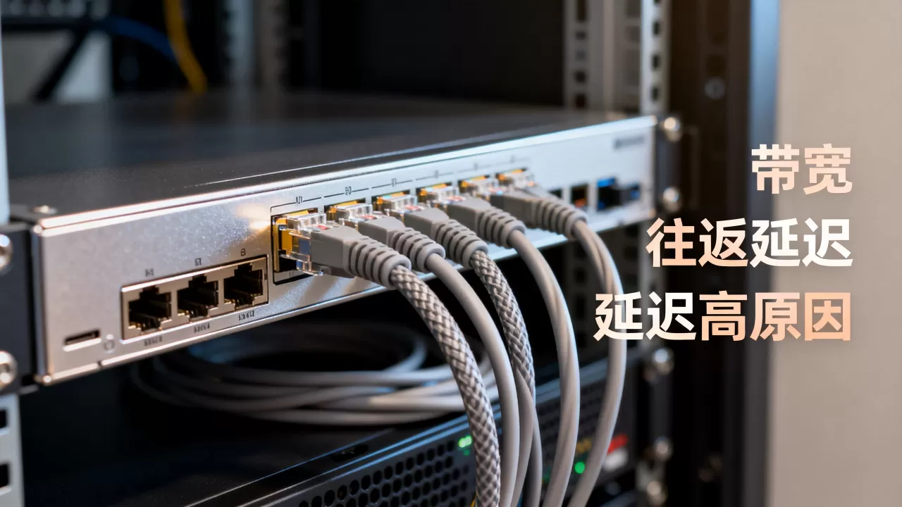 大带宽服务器带宽与往返延迟有什么关联？，大带宽延迟高是什么原因