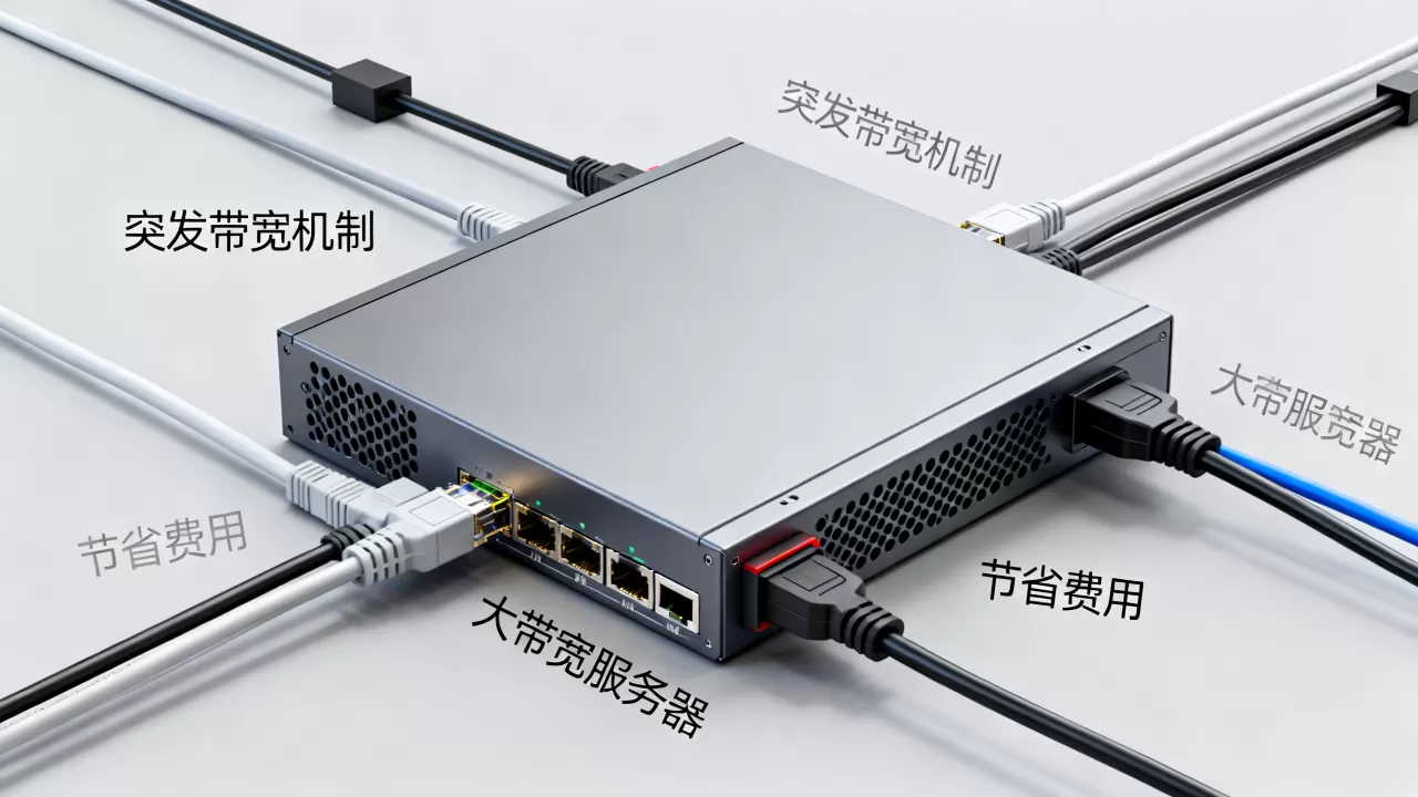 突发带宽机制让大带宽服务器更节省费用吗,什么是突发带宽机制? 突发带宽机制让大带宽服务器更节省费用吗,什么是突发带宽机制?