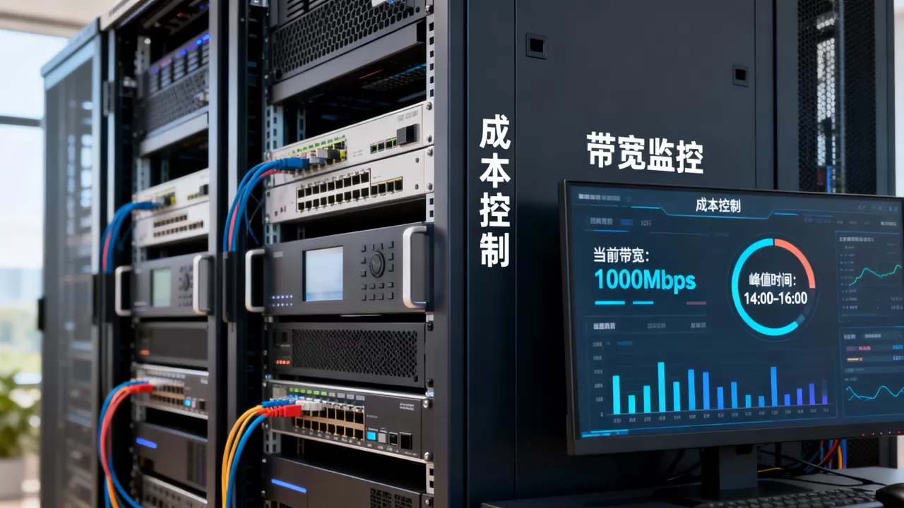 大带宽服务器峰值拉高时怎么控制成本？带宽费用如何降低