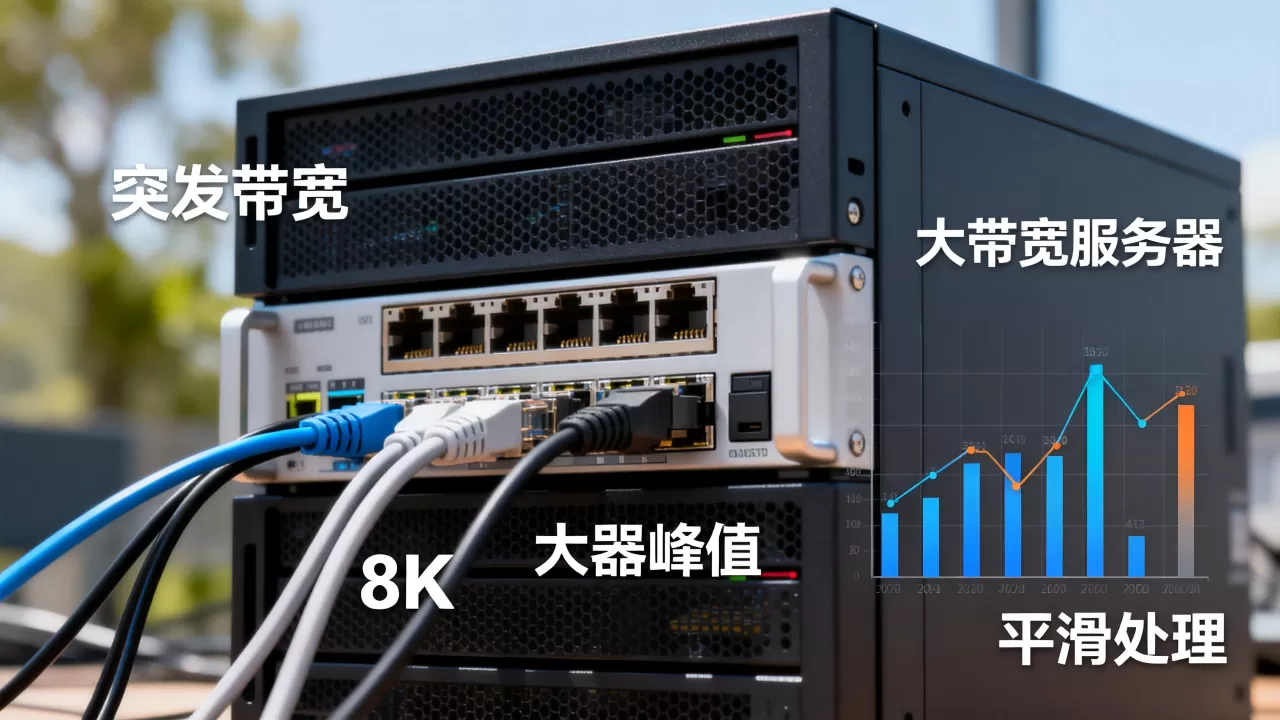 怎样利用突发带宽平滑大带宽服务器峰值,突发带宽如何应对大带宽峰值? 怎样利用突发带宽平滑大带宽服务器峰值,突发带宽如何应对大带宽峰值?