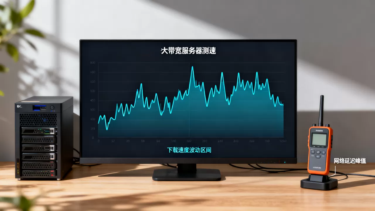 如何看懂大带宽服务器下载测速波动曲线,大带宽服务器测速波动原因? 如何看懂大带宽服务器下载测速波动曲线,大带宽服务器测速波动原因?