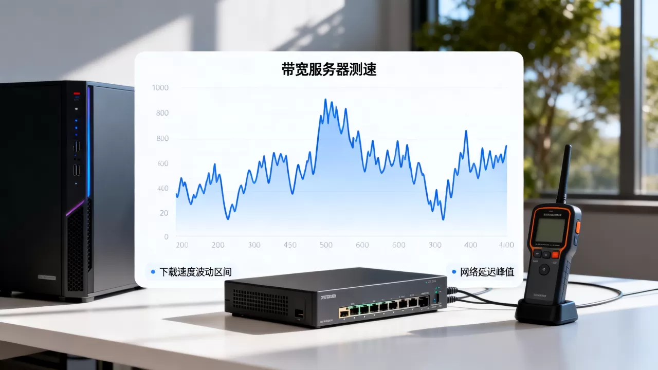 如何看懂大带宽服务器下载测速波动曲线,大带宽服务器测速波动原因? 如何看懂大带宽服务器下载测速波动曲线,大带宽服务器测速波动原因?