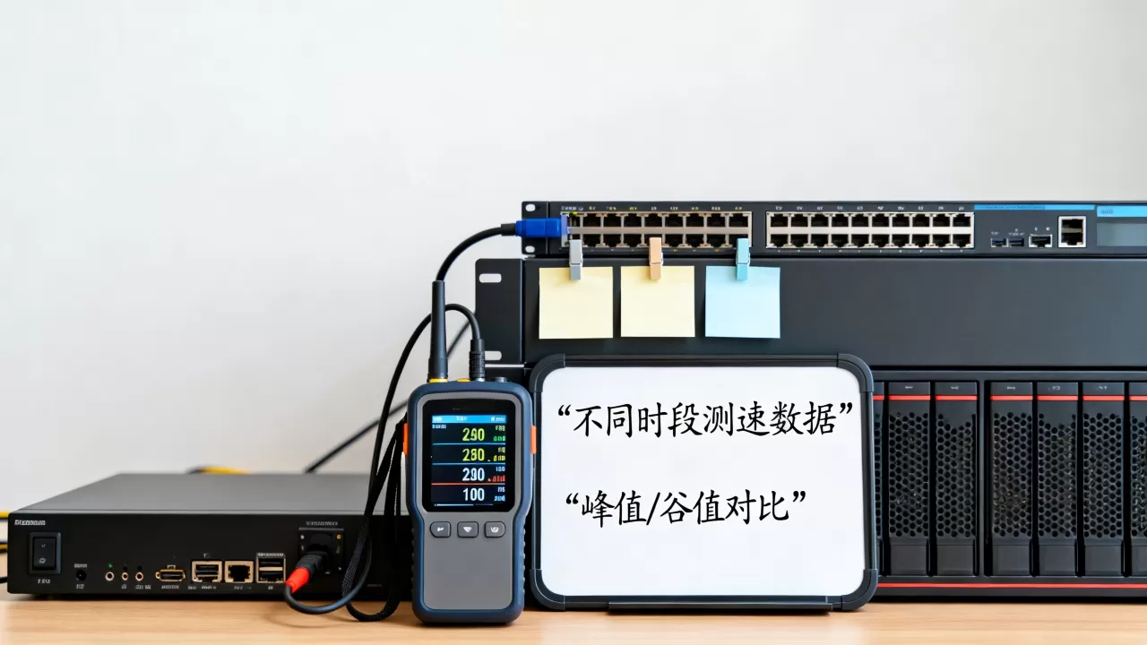大带宽服务器测速时为何选多个时间点，测速时间点怎么选最准