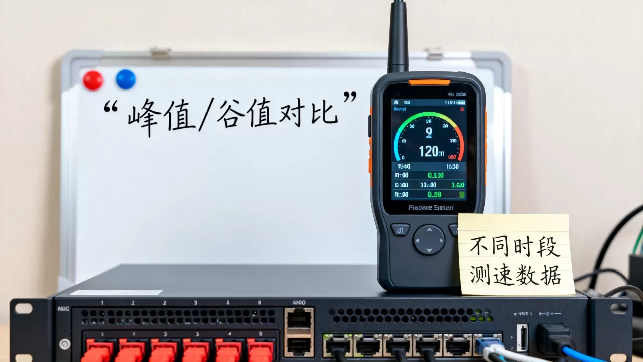 大带宽服务器测速时为何选多个时间点，测速时间点怎么选最准