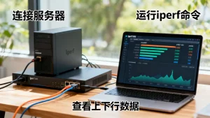 如何用iperf对比大带宽服务器上下行对称，iperf测试方法是什么？