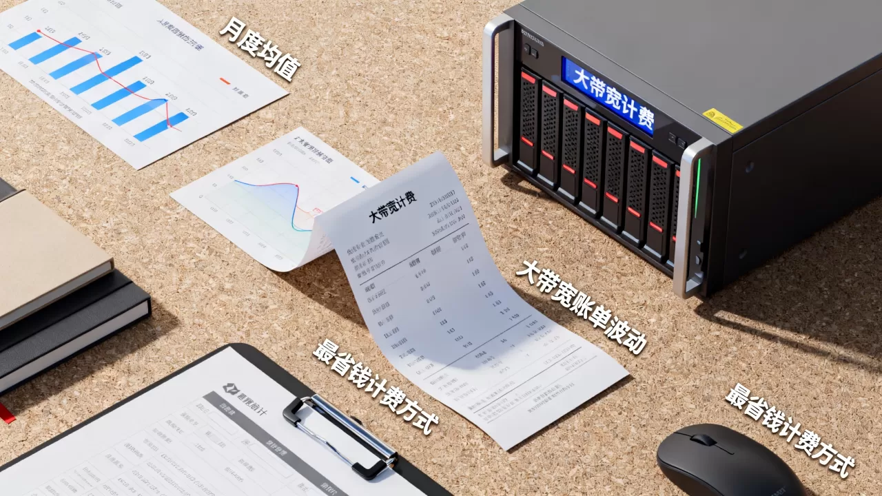 月度均值计费能否平滑大带宽账单的波动，大带宽计费方式哪种最省钱？
