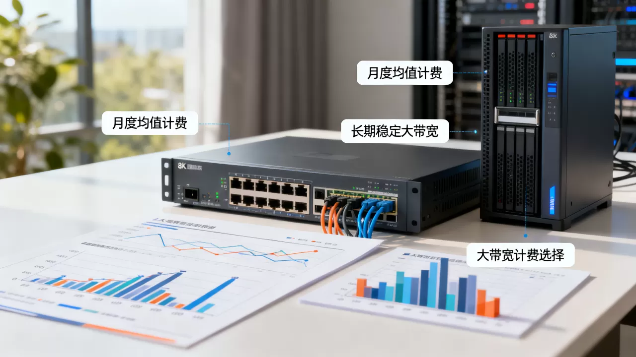 月度均值计费适合长期稳定大带宽吗？，大带宽计费怎么选