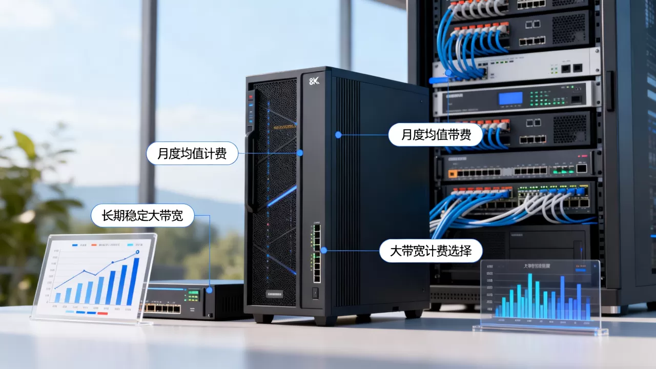 月度均值计费适合长期稳定大带宽吗？，大带宽计费怎么选