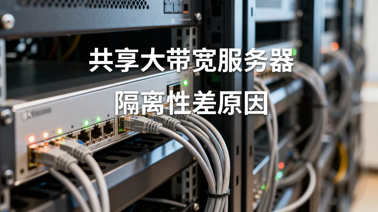 为何共享大带宽服务器隔离性较差，共享大带宽服务器隔离性差有哪些原因？