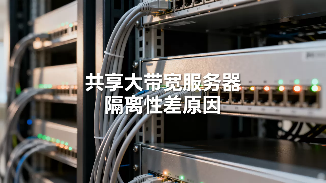 为何共享大带宽服务器隔离性较差，共享大带宽服务器隔离性差有哪些原因？