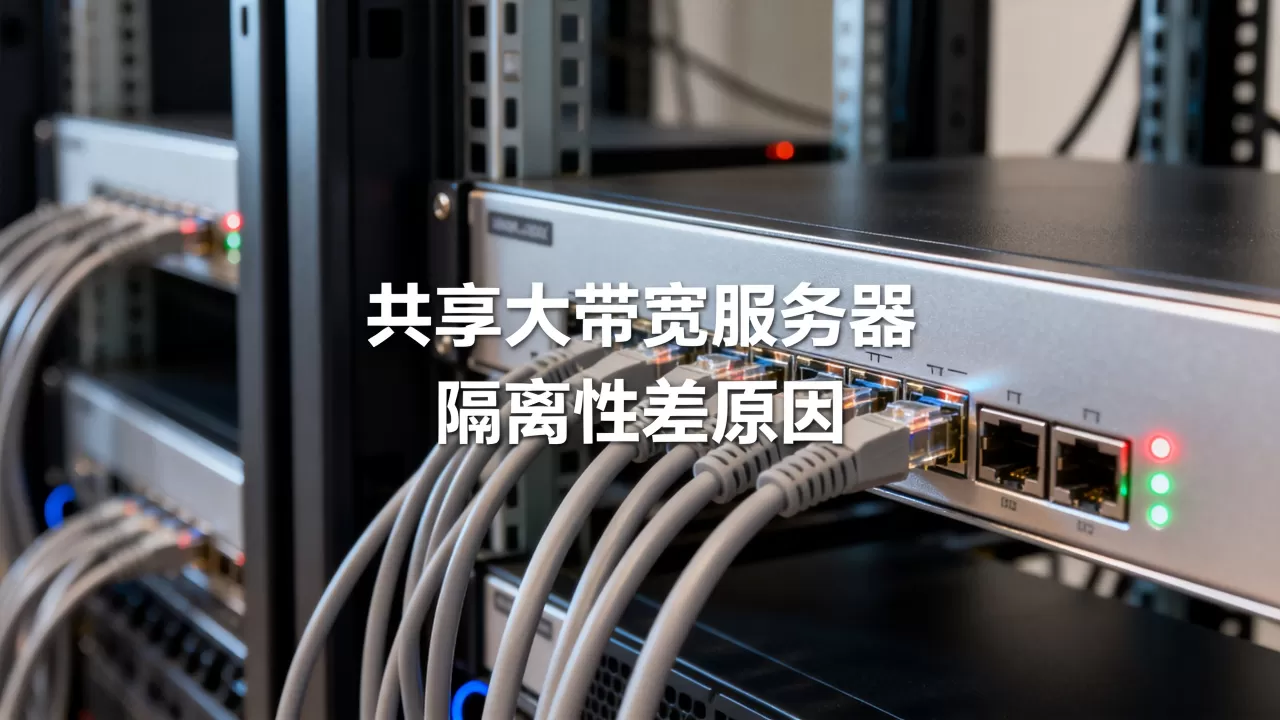 为何共享大带宽服务器隔离性较差，共享大带宽服务器隔离性差有哪些原因？