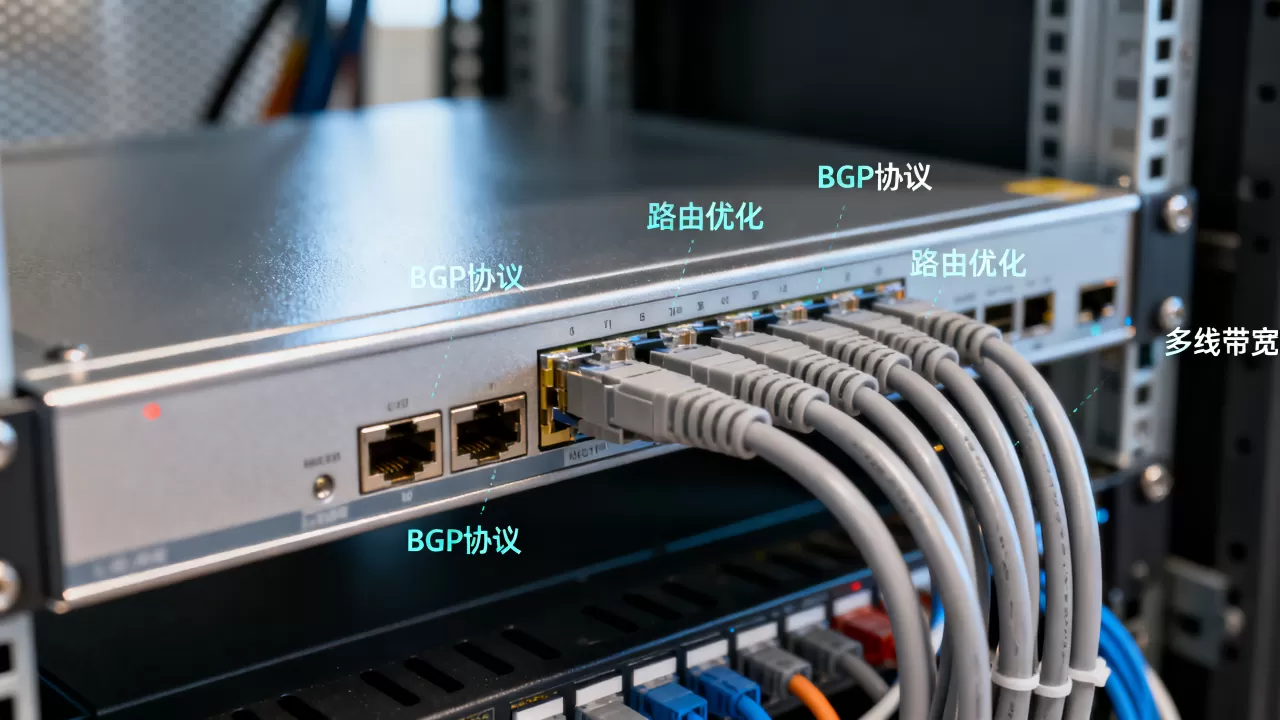 多线BGP大带宽服务器路由优化的基本原理是什么，如何优化