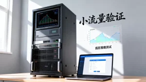 切换前先在小流量上验证高防策略再放量，小流量怎么验证高防策略？