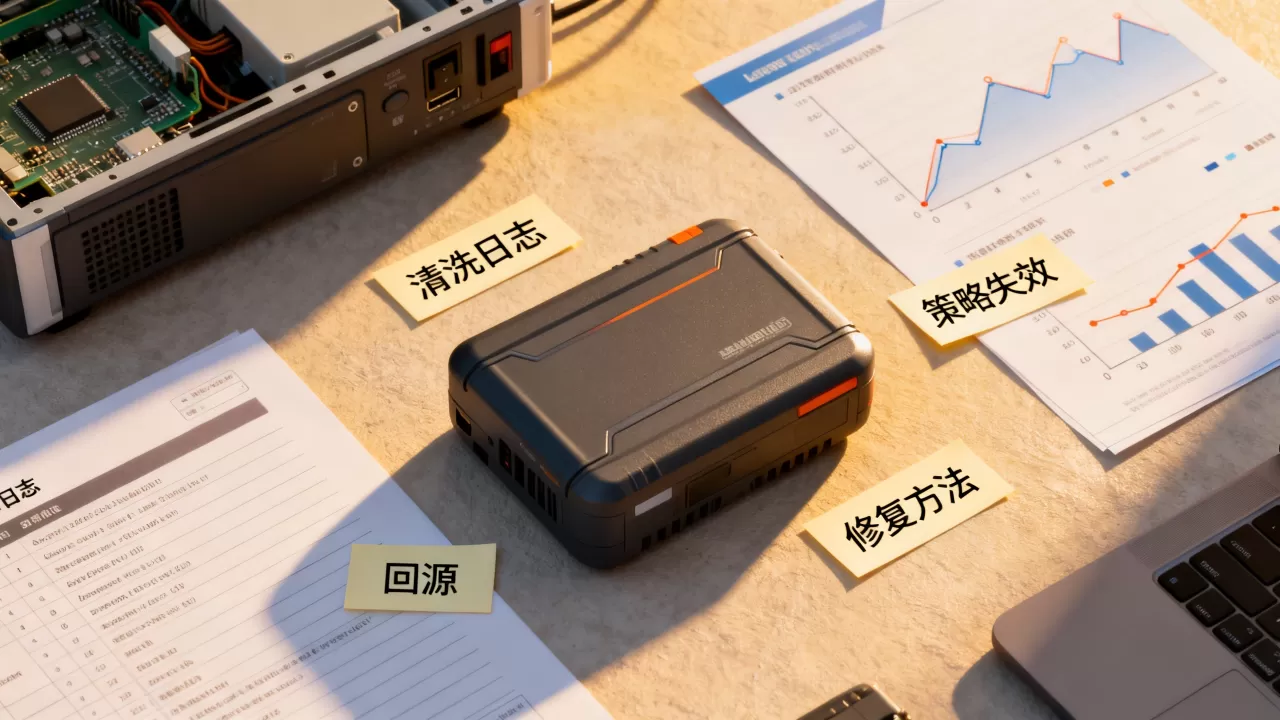 清洗日志中出现大量回源是策略失效吗，如何修复