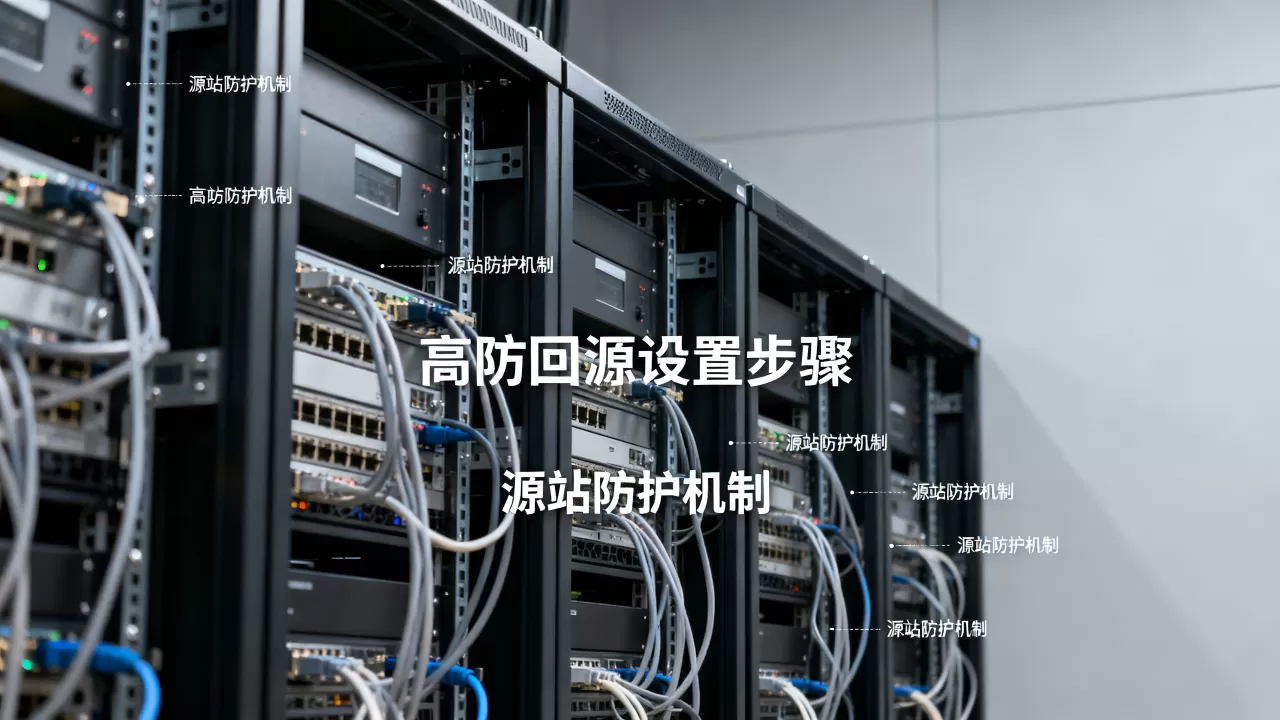 源站只接受高防回源能防打穿吗，高防回源怎么设置