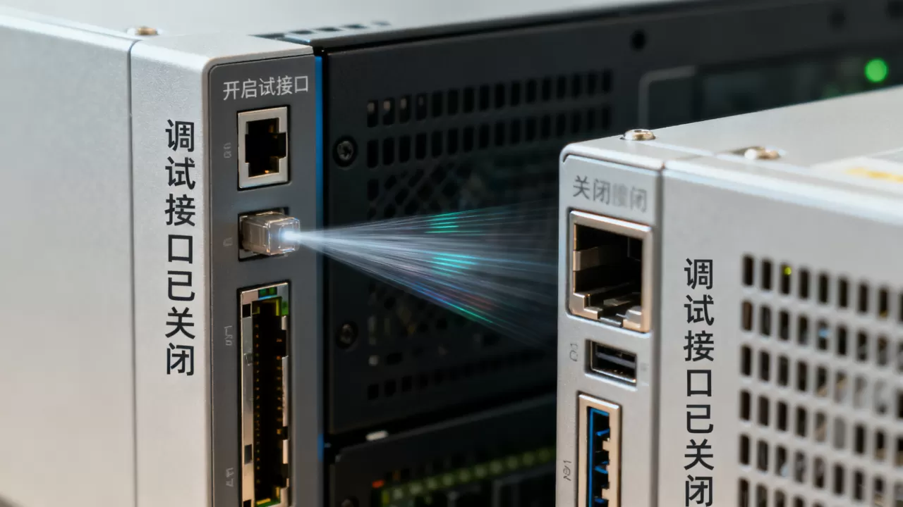 业务侧关闭调试接口能有效减少被扫描概率