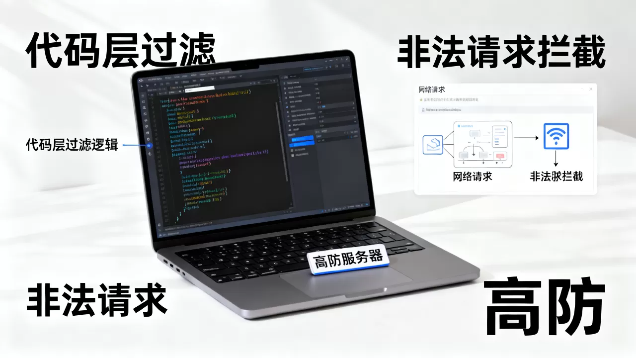 在代码层过滤非法请求能帮高防减轻负担吗？，代码层过滤非法请求有效吗