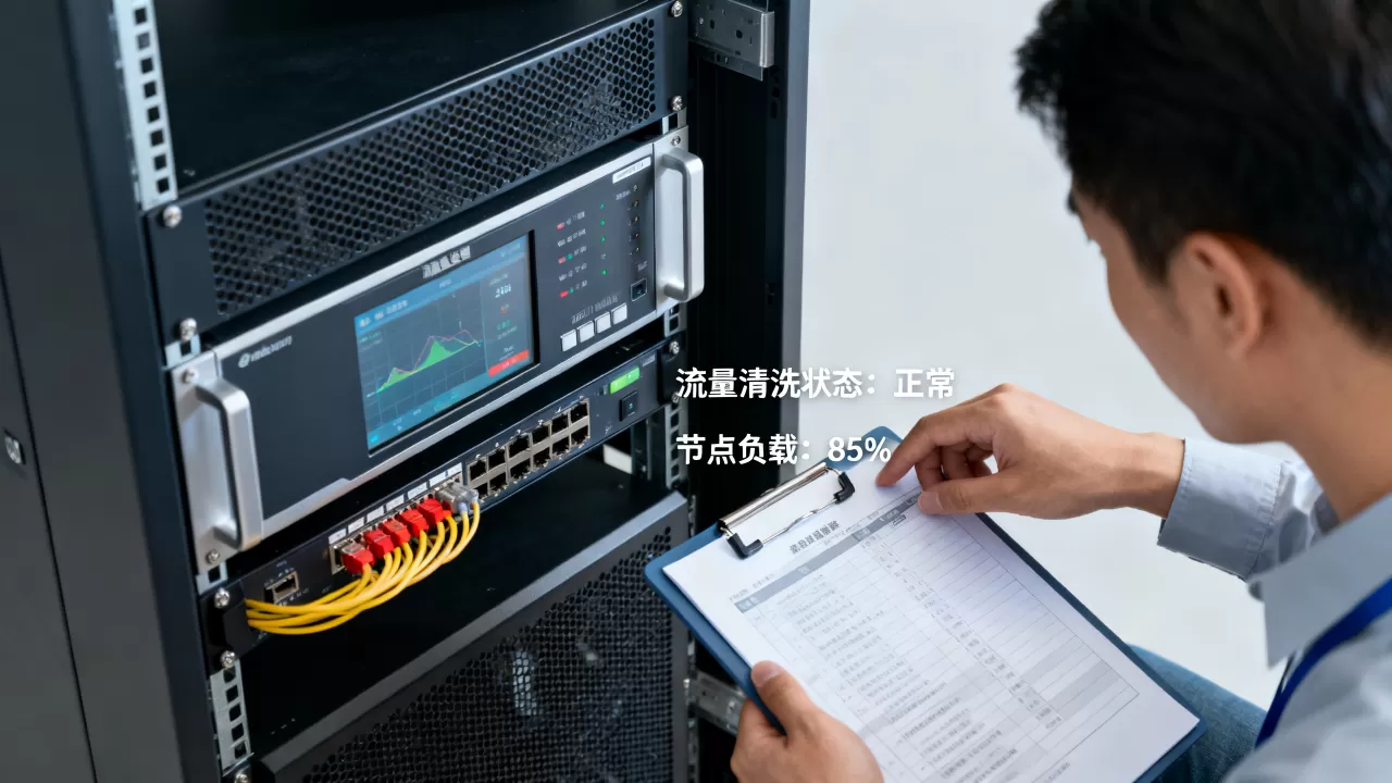 怎样验证高防节点是否在正常执行流量清洗 怎样验证高防节点是否在正常执行流量清洗