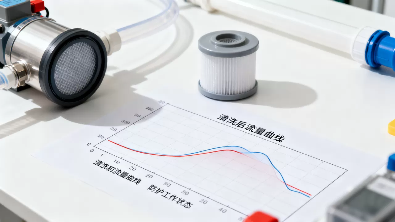 清洗前后流量曲线对比能说明防护是否工作 清洗前后流量曲线对比能说明防护是否工作