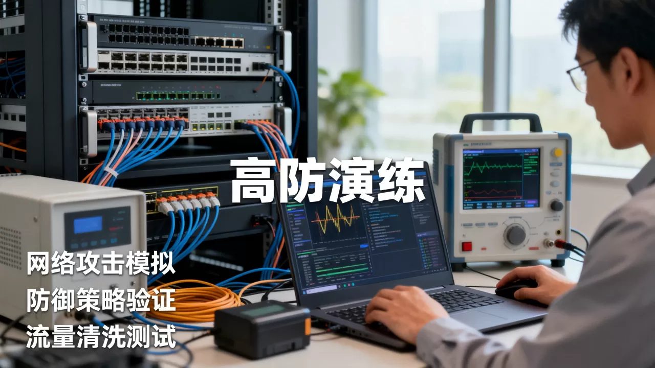 高防演练一般要覆盖哪些故障场景，如何检验防御有效性？
