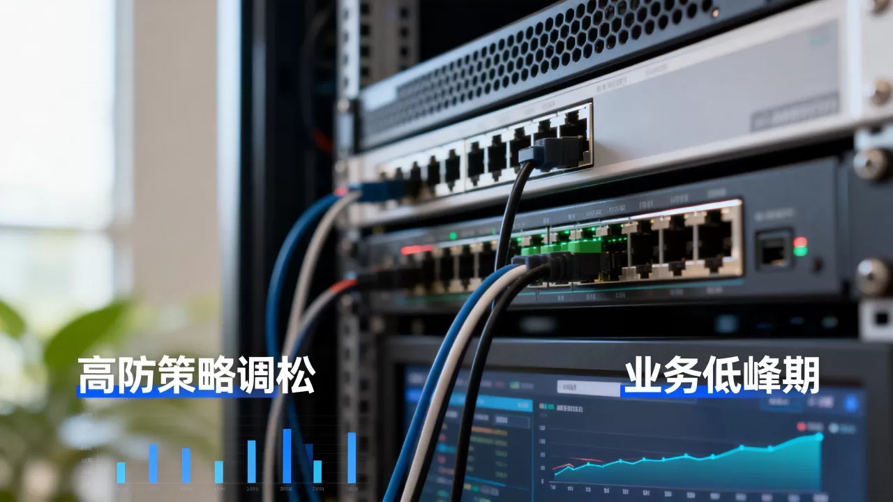 业务低峰期的高防策略能调松一些吗，高防策略如何调松