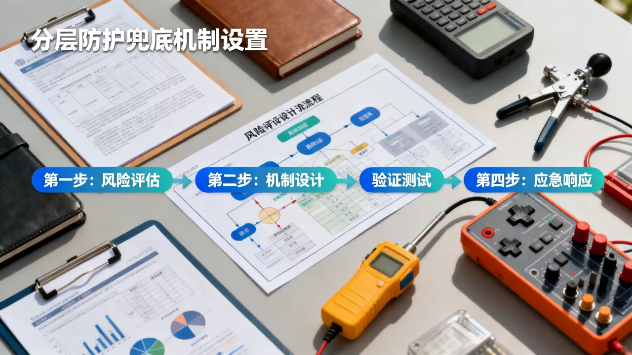 分层防护的兜底机制一般要怎么设，兜底机制设置步骤有哪些？