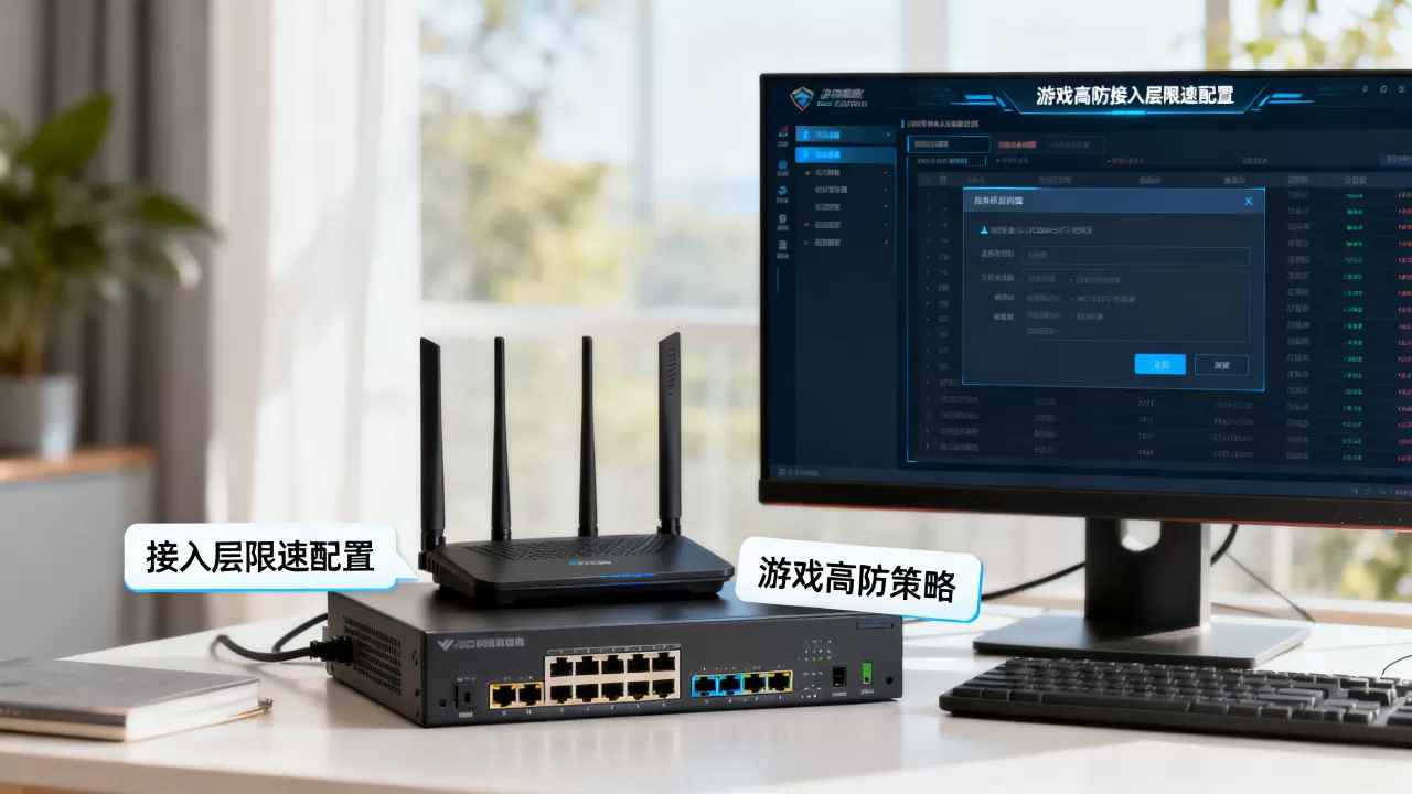 游戏高防有没有必要在接入层做限速，如何配置才有效
