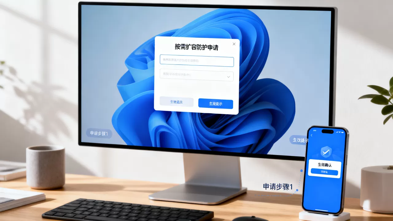 按需扩容防护从申请到生效要多久，怎么操作才能最快生效？