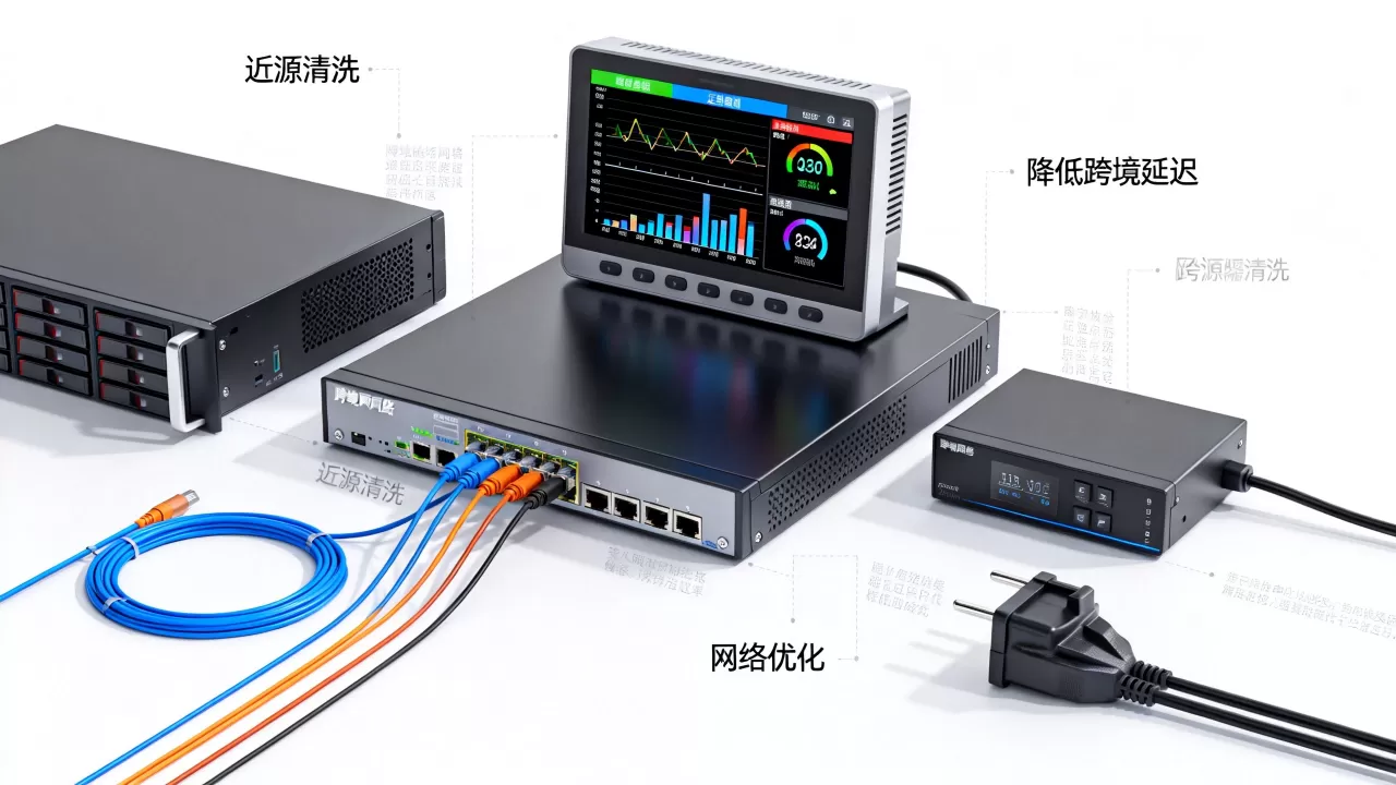 近源清洗对跨境业务延迟有什么好处，如何降低跨境网络延迟？