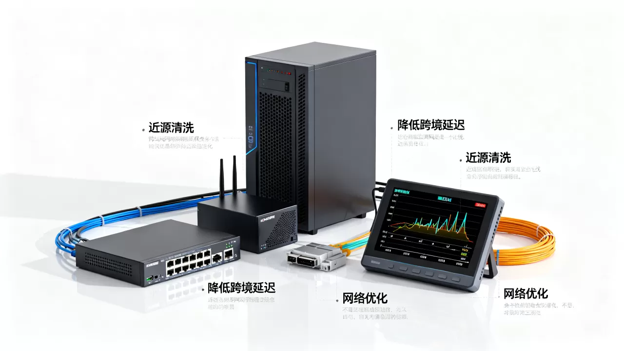 近源清洗对跨境业务延迟有什么好处，如何降低跨境网络延迟？