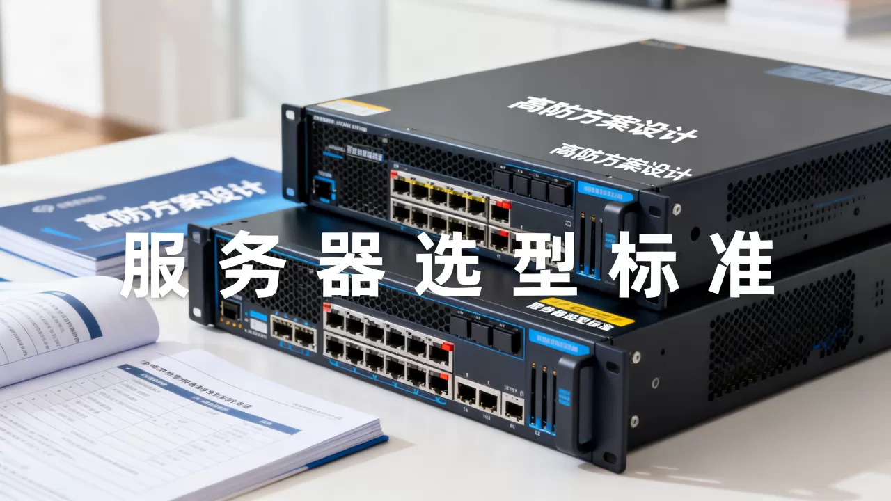 政企客户高防方案的设计侧重点在哪，高防服务器怎么选？