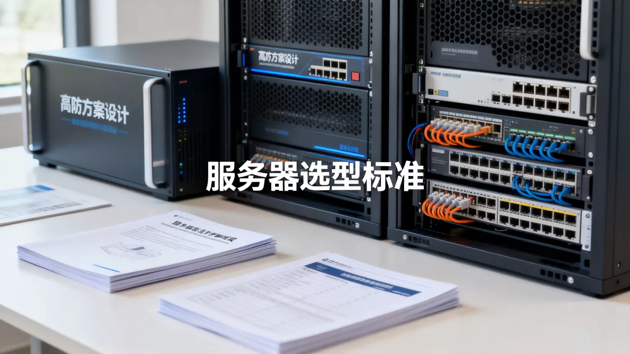 政企客户高防方案的设计侧重点在哪，高防服务器怎么选？