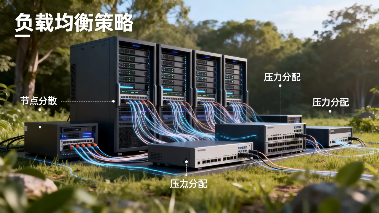 多节点集群怎样分散持续攻击压力,集群负载均衡策略详解 多节点集群怎样分散持续攻击压力,集群负载均衡策略详解