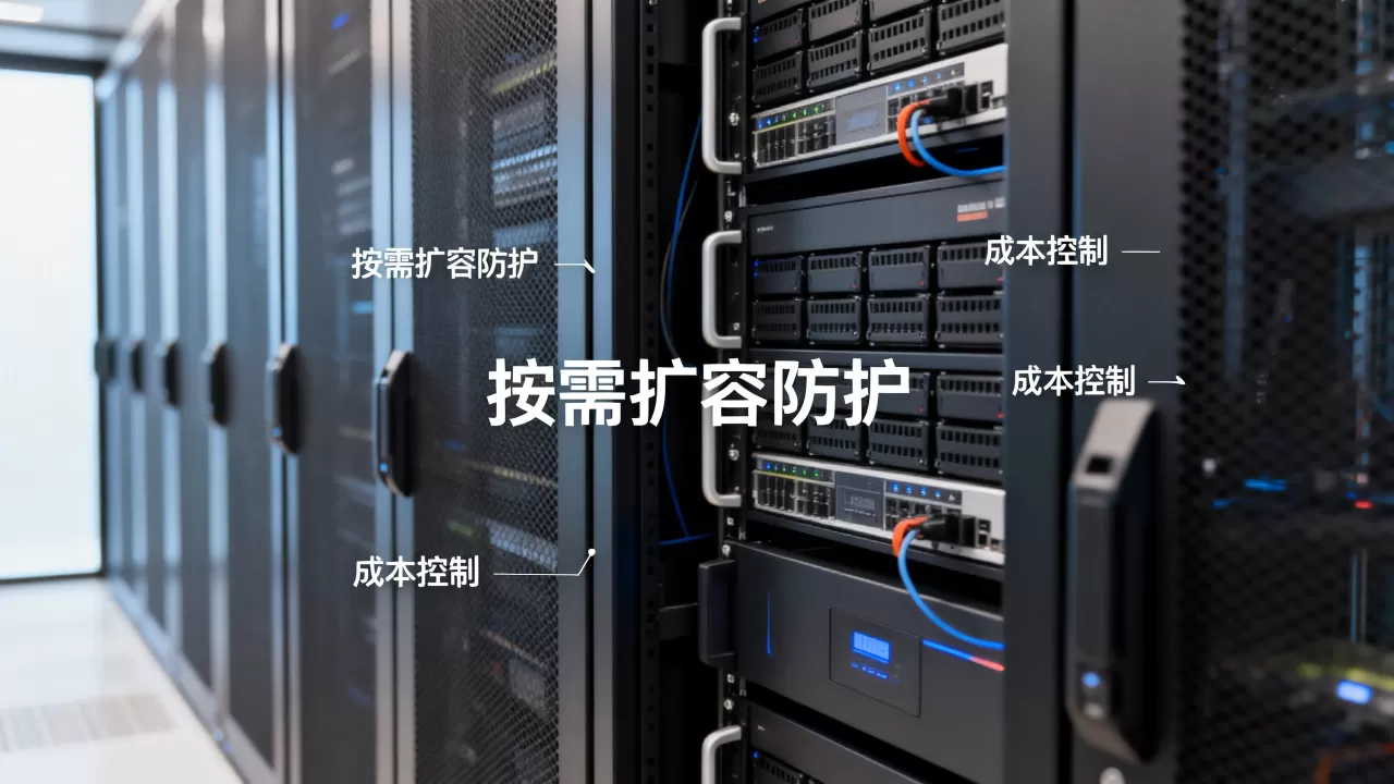 按需扩容防护对成本控制有何帮助，如何按需扩容防护降低成本