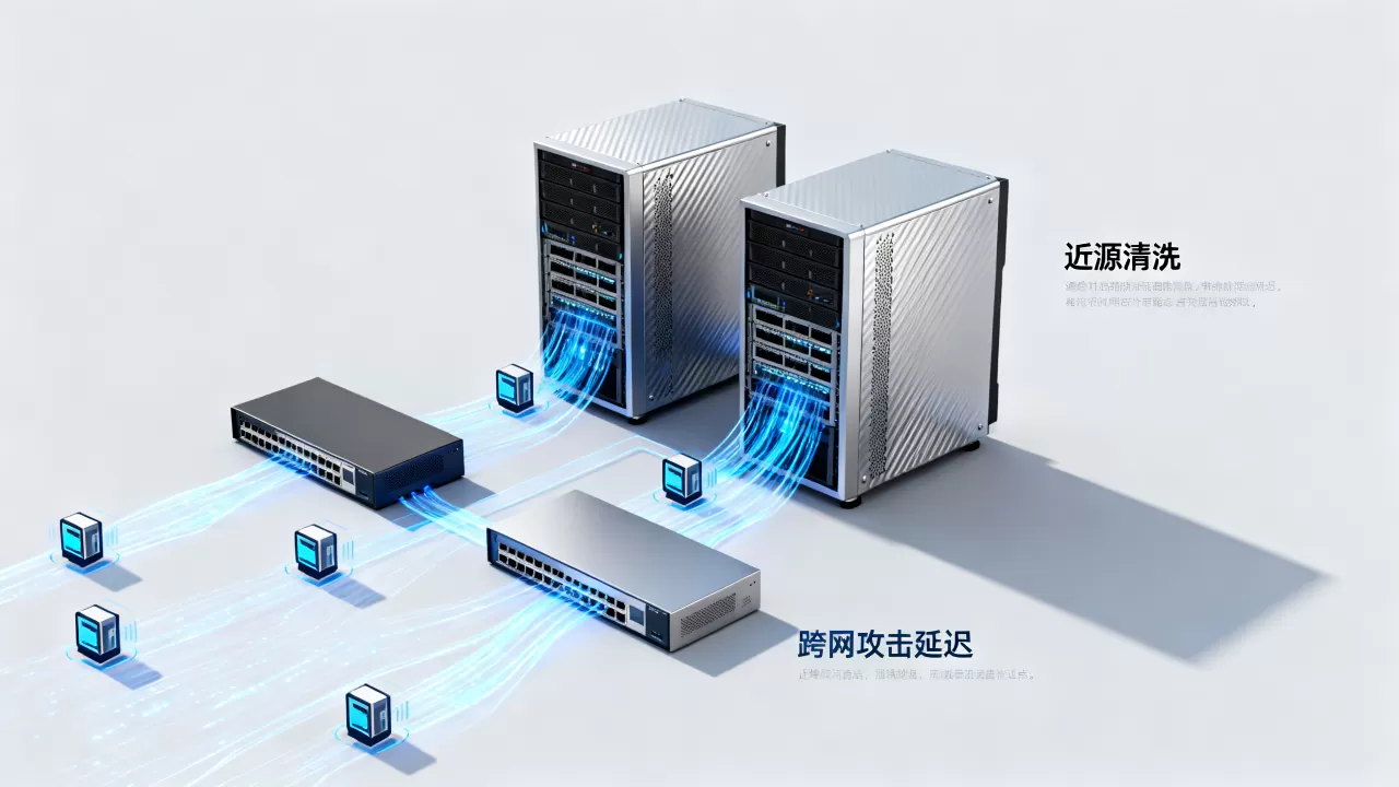 近源清洗方案如何减轻跨网攻击延迟,跨网攻击延迟如何解决 近源清洗方案如何减轻跨网攻击延迟,跨网攻击延迟如何解决