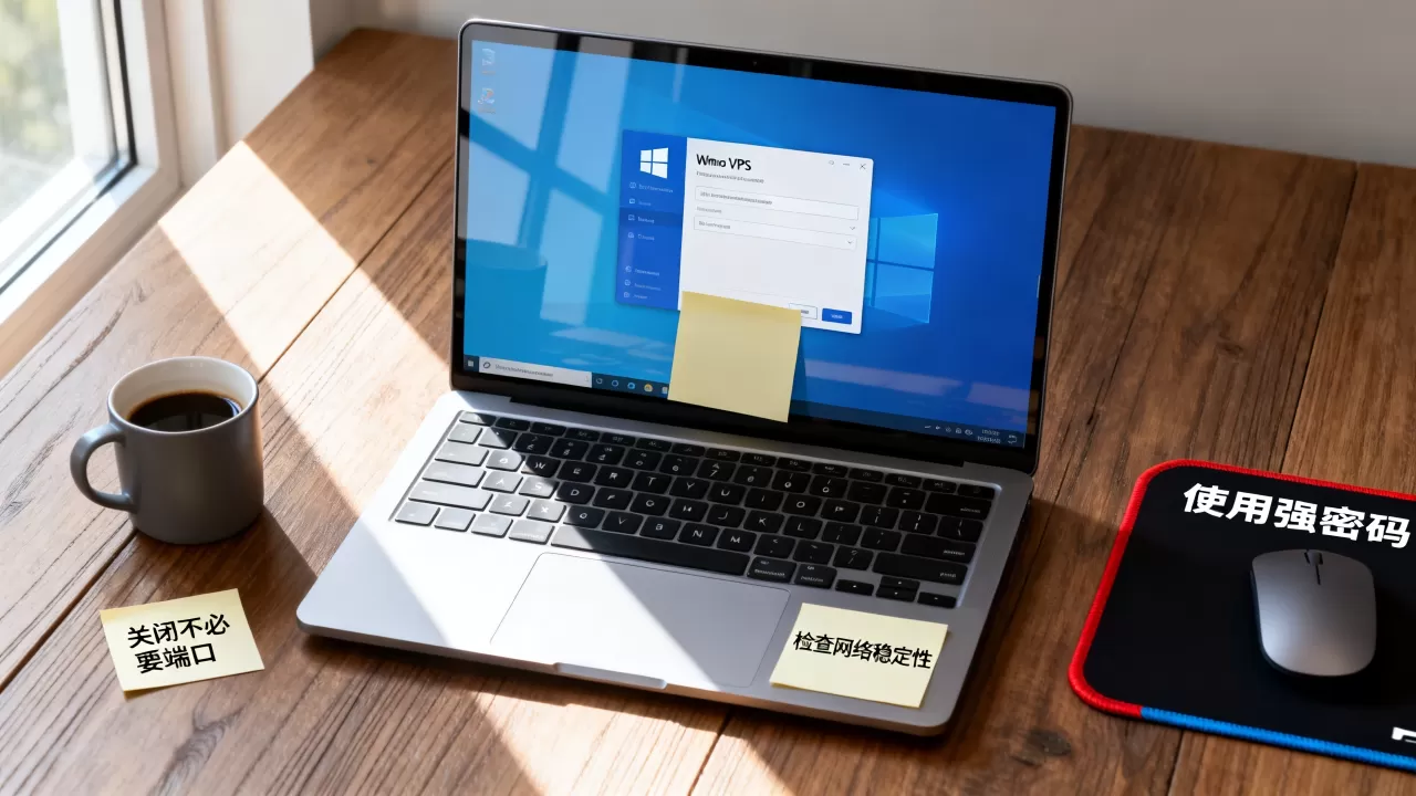 远程桌面连接Windows VPS需要注意什么？，Windows VPS远程桌面使用注意事项有哪些？