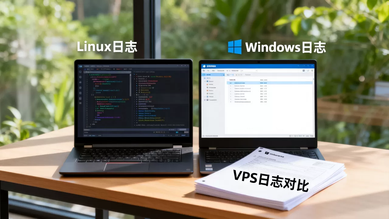 VPS中Linux与Windows日志差别？，怎么看