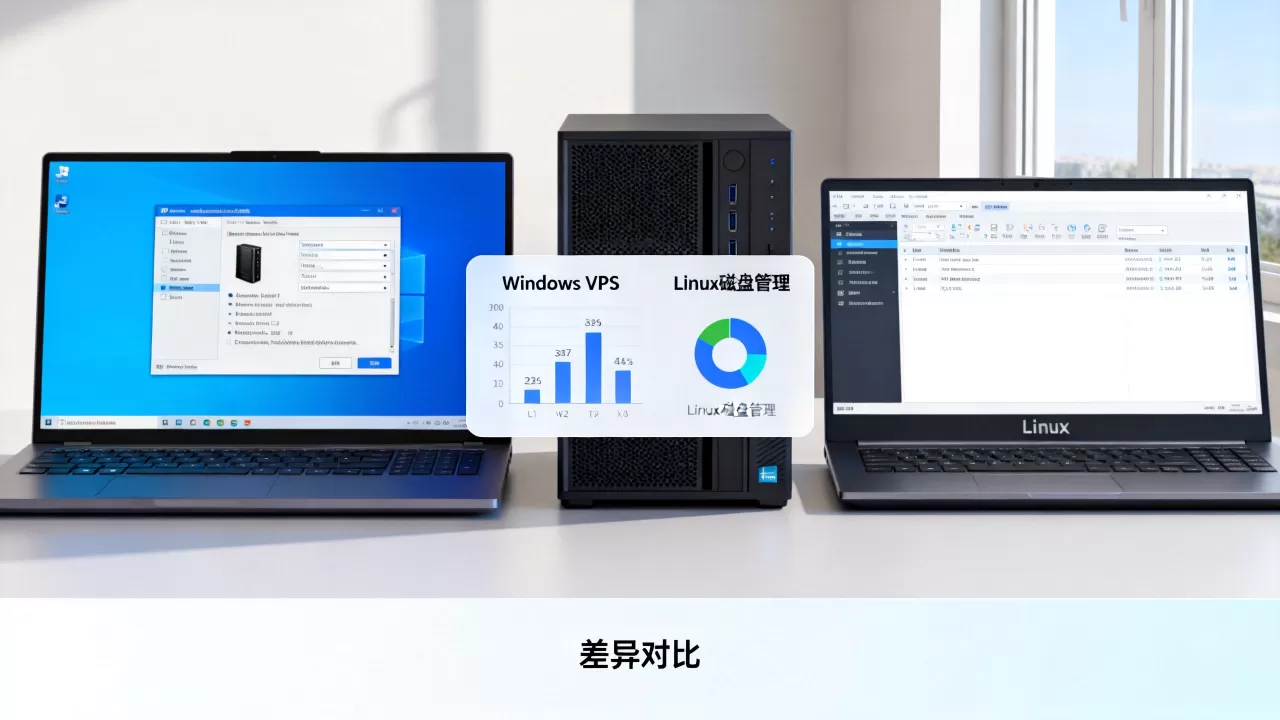 Windows虚拟专用服务器与Linux磁盘管理差异有哪些?,Windows VPS Linux磁盘管理区别 Windows虚拟专用服务器与Linux磁盘管理差异有哪些?,Windows VPS Linux磁盘管理区别