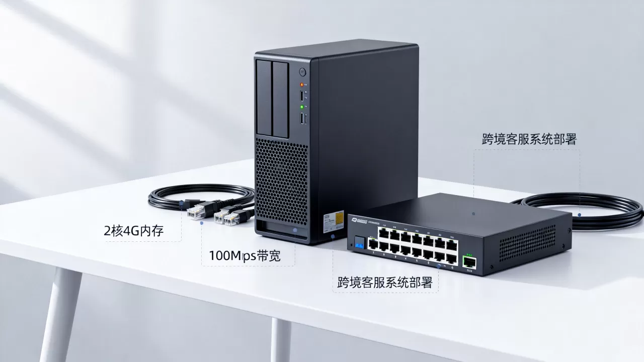 跨境客服系统部署用虚拟专用服务器可行吗，如何选择配置