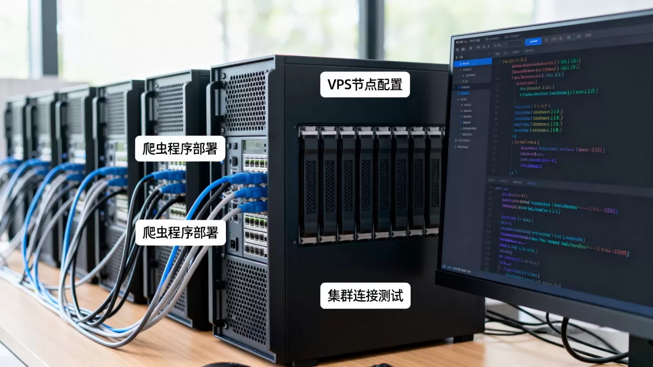 如何借助虚拟专用服务器运行分布式爬虫节点，VPS搭建爬虫集群教程