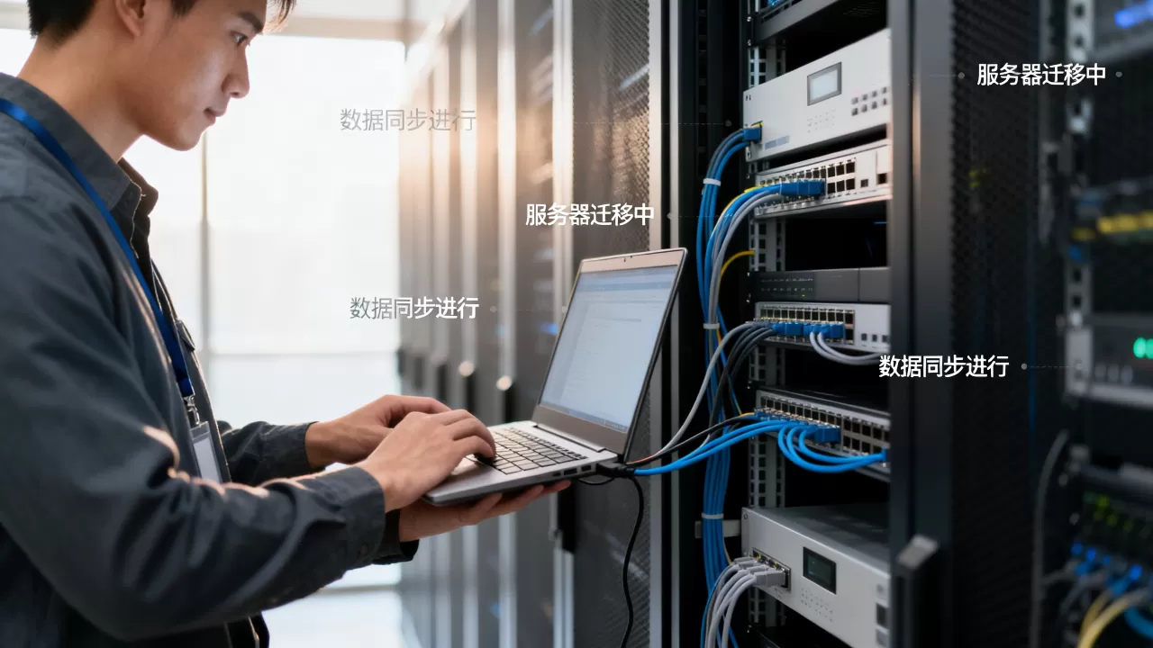 企业站迁移虚拟专用服务器期间如何平稳过渡，网站会中断吗