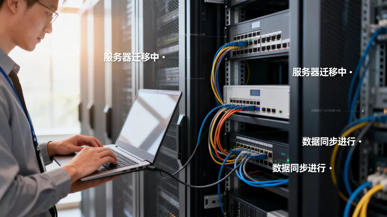 企业站迁移虚拟专用服务器期间如何平稳过渡，网站会中断吗