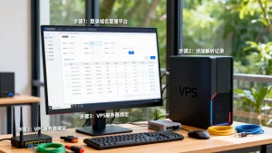 建站时域名解析与VPS如何衔接？，域名解析VPS配置步骤
