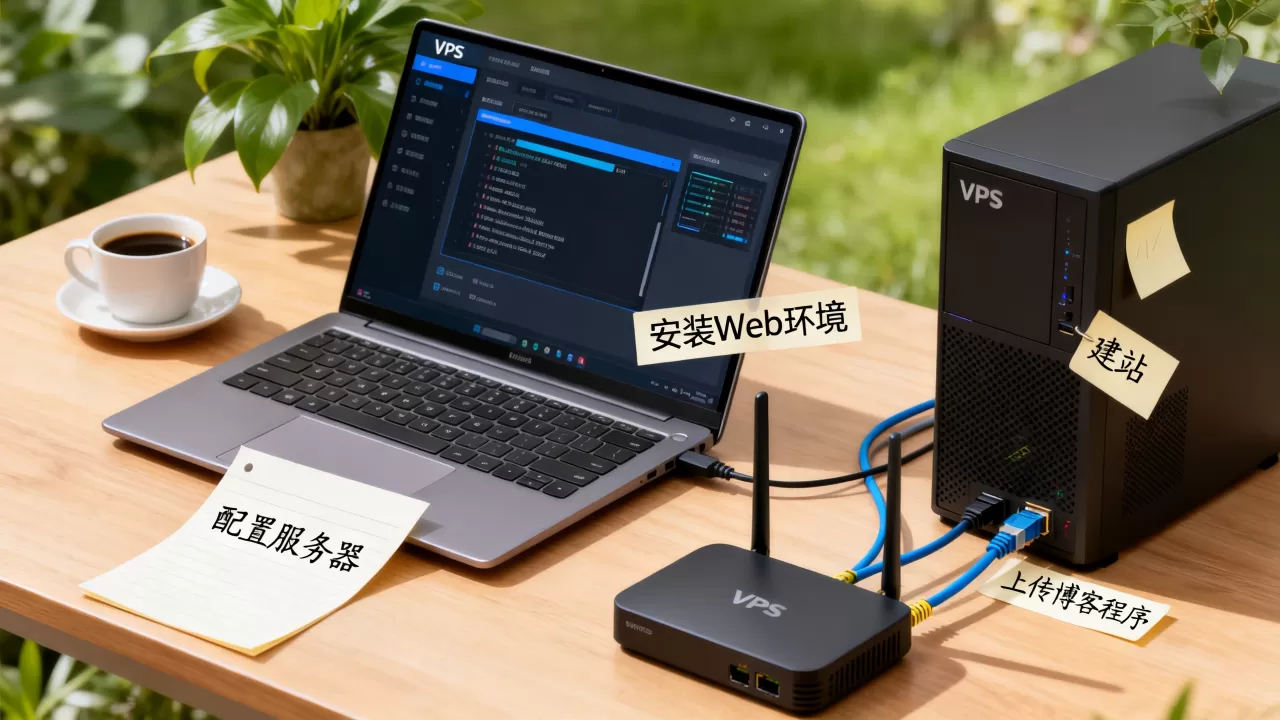 怎么用虚拟专用服务器搭建个人博客?VPS建站步骤详解 怎么用虚拟专用服务器搭建个人博客?VPS建站步骤详解
