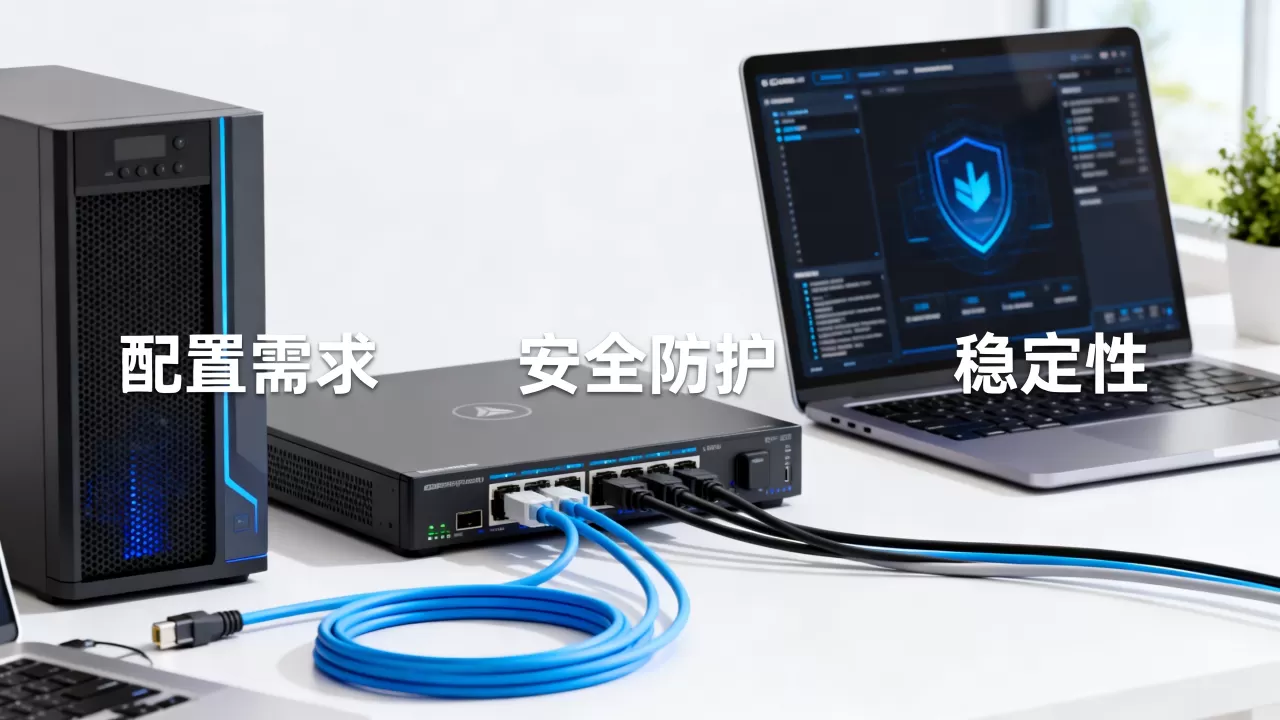 企业官网建设使用虚拟专用服务器有哪些注意点？虚拟专用服务器选购技巧