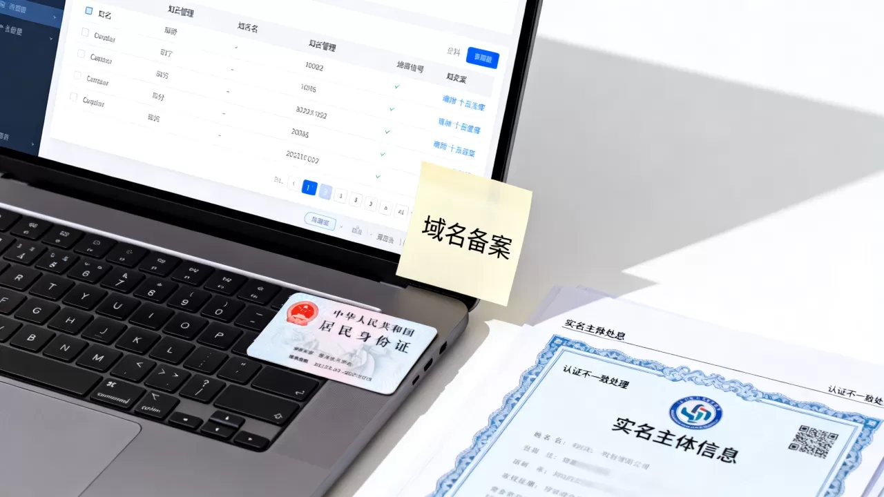 备案域名实名主体信息不一致有哪些误区?域名实名认证不一致怎么办 备案域名实名主体信息不一致有哪些误区?域名实名认证不一致怎么办
