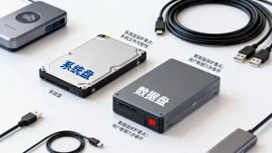 于备份方案之中区分系统盘与数据盘的不同保护重点